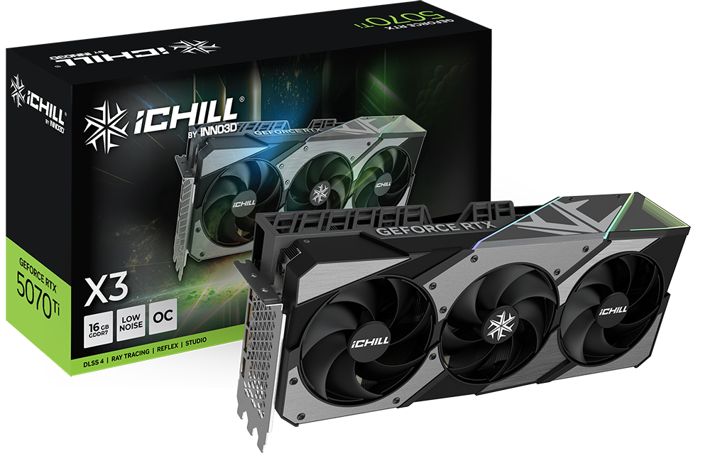 映众RTX5070Ti  X3 超级冰龙